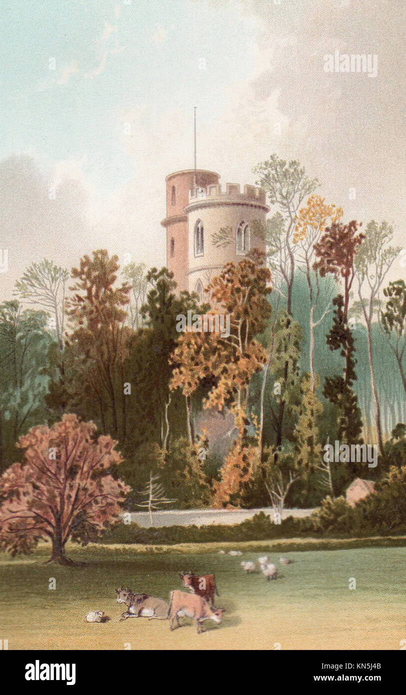 Los príncipes de la torre, Jersey, Islas del Canal, Victoriano ilustración Foto de stock