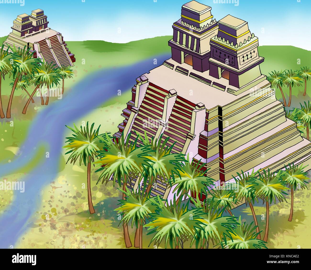 Mayan civilization illustration fotografías e imágenes de alta resolución -  Alamy