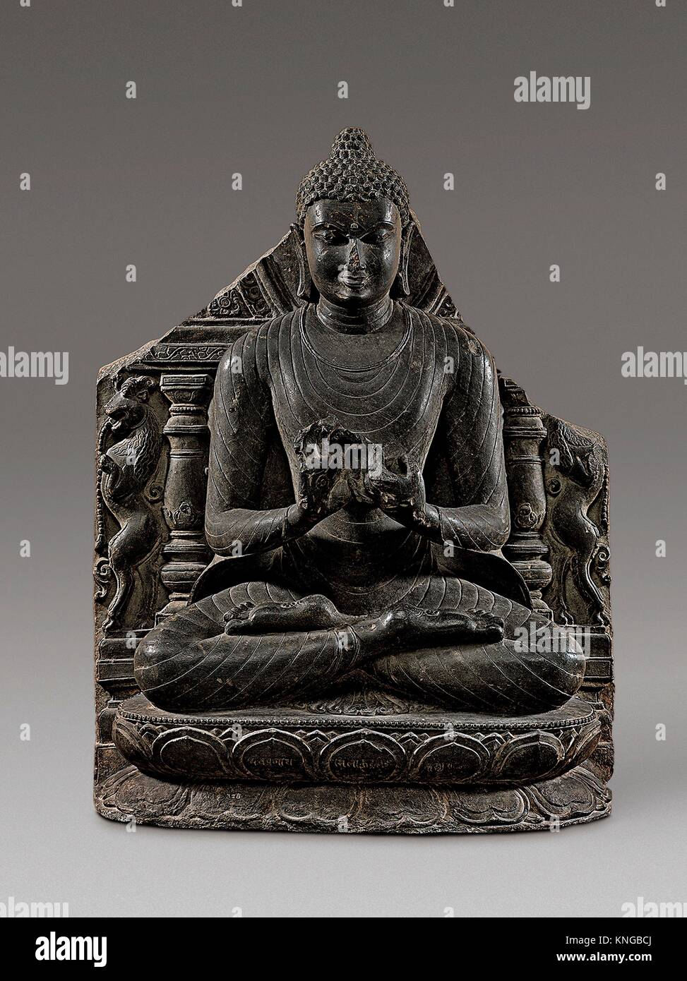 Predicar el Primer Sermón de Buda en Sarnath. Período período de Pala