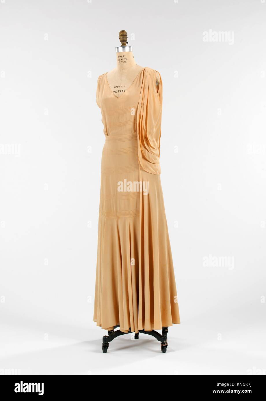 Vestido de noche. Dise ador Paul Poiret franc s Par s 1879 1944