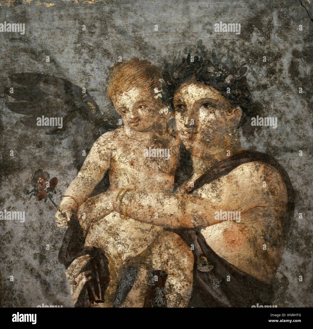 Menade Y Eros Fresco Romano El Siglo I Dc Tablinium Casa De Lucius Caecilius Lucundus Pompeya Museo Arqueologico Nacional Napoles Italia Menade Y Eros Fresco Romano El Siglo I Dc Tablinium Casa De Lucius Caecilius Lucundus Pompeya Museo Arqueologico Nacional Napoles Italia