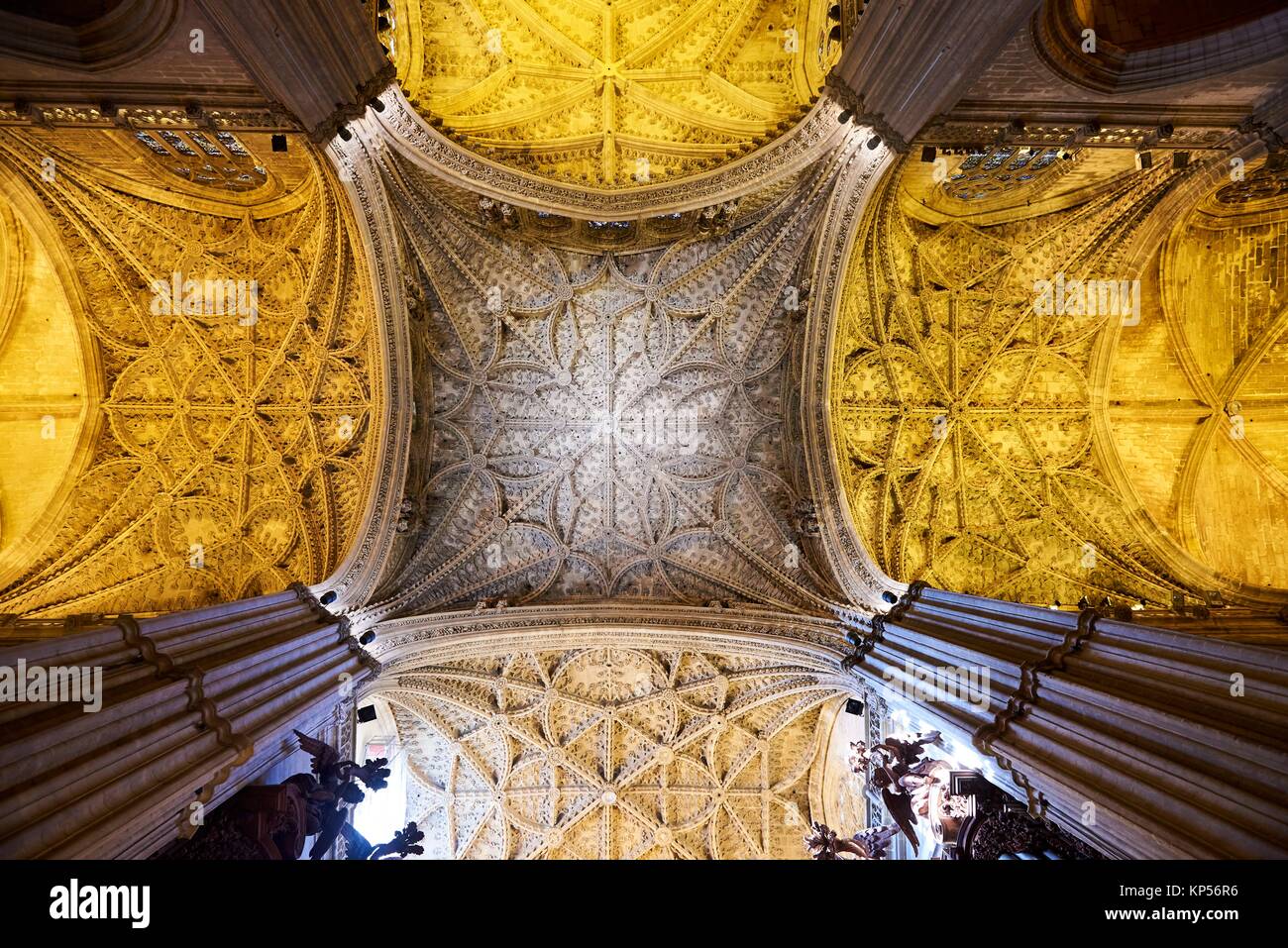 Catedral de Sevilla, España, Europa Foto de stock