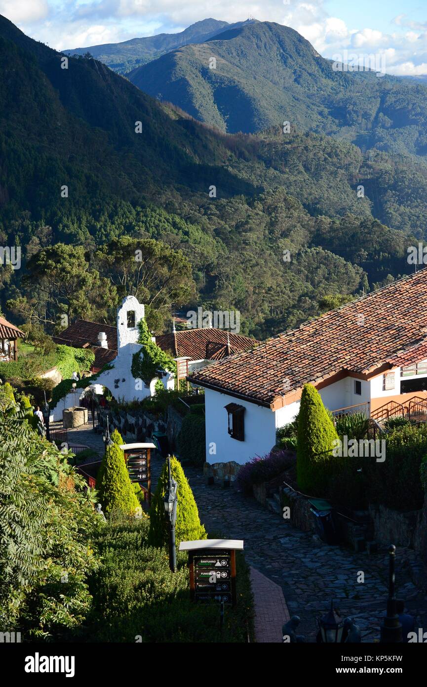 Restaurant monserrate colombia south america fotografías e imágenes de