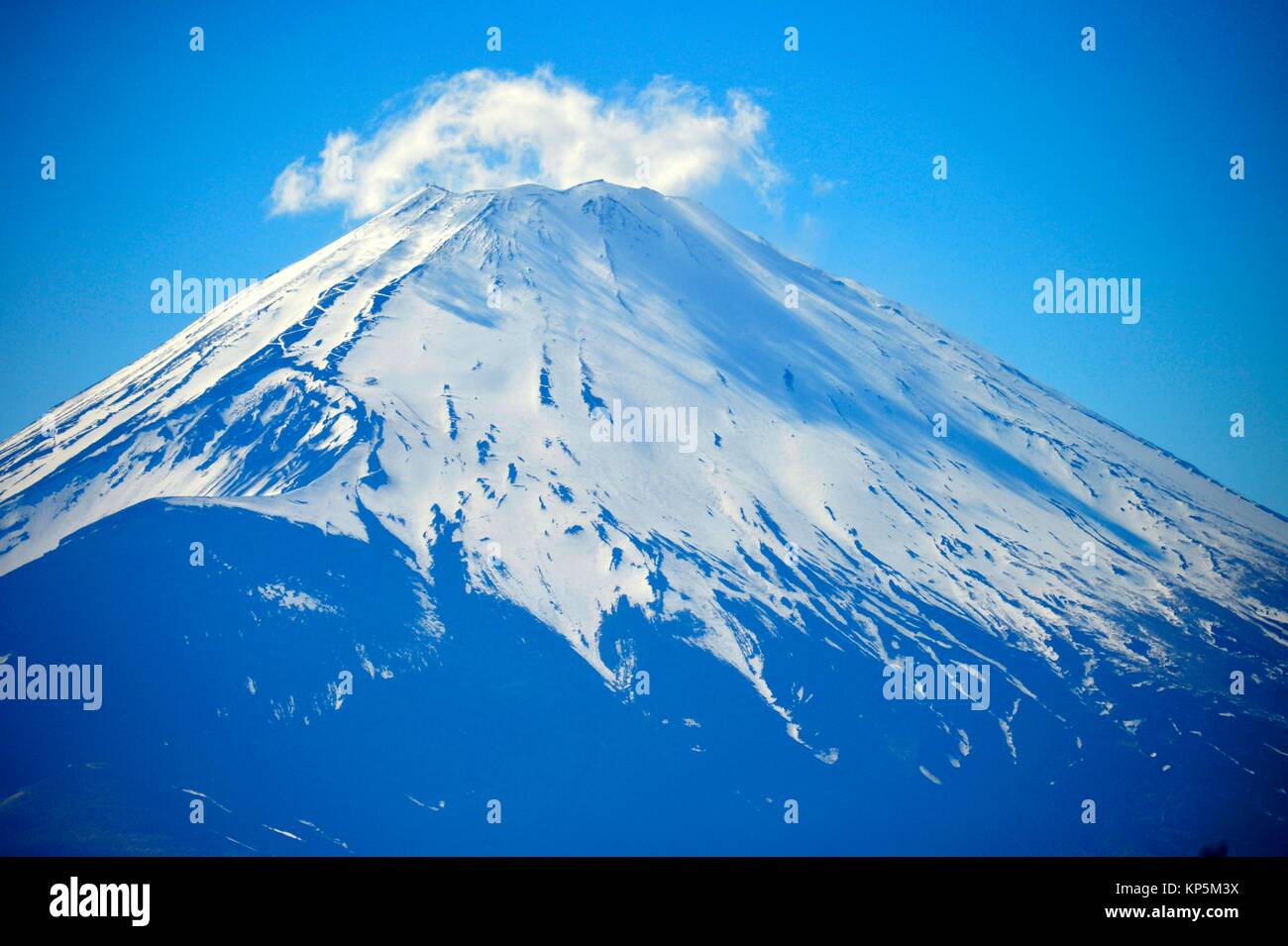 Vista del Monte Fuji,Japón,Asia. Foto de stock