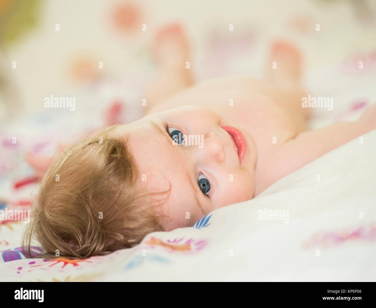 Bub, 6 Monate alt - Little Boy, 6 mes Foto de stock