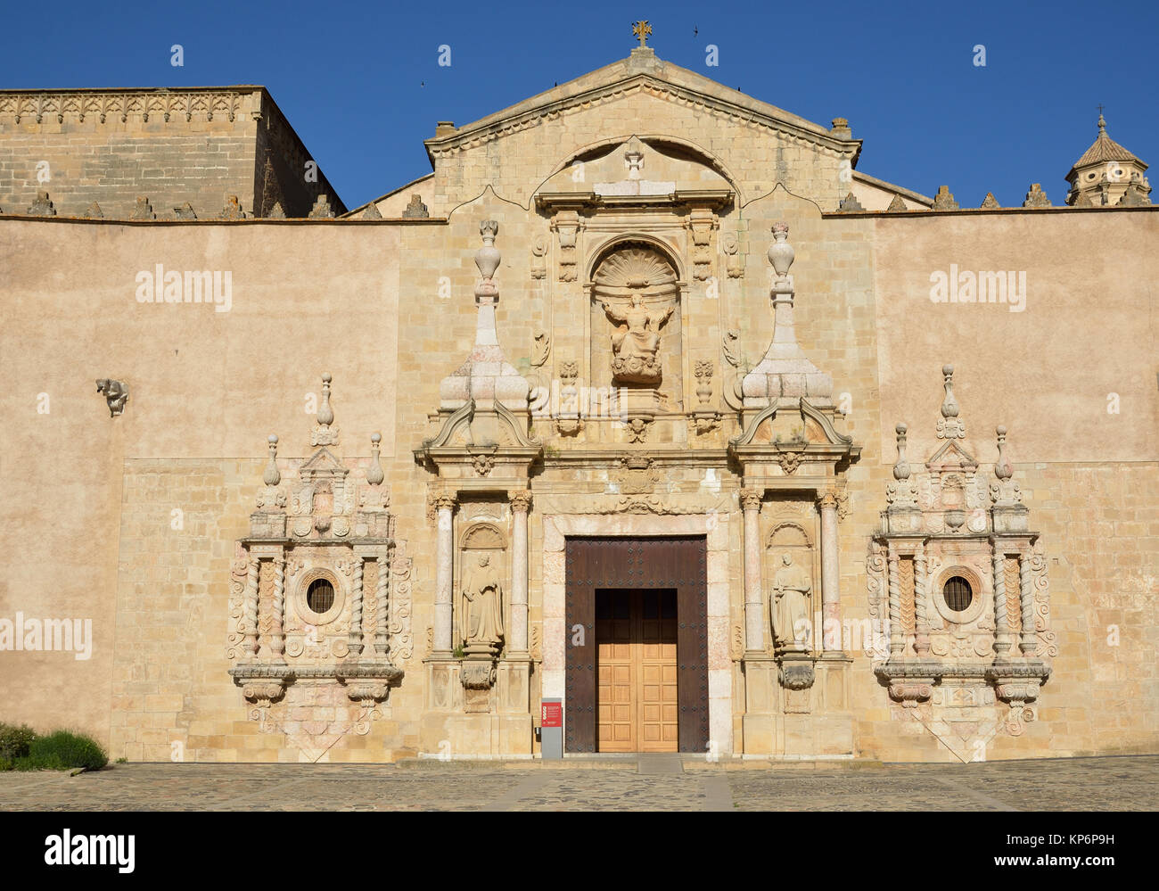 Monasterio de Poblet Foto de stock