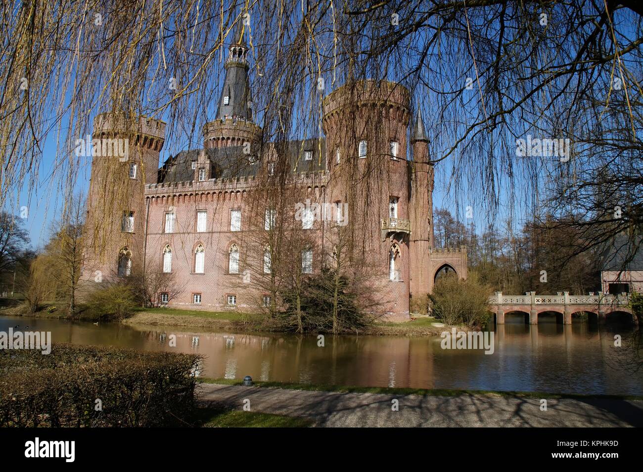 Castillo de Moyland Foto de stock