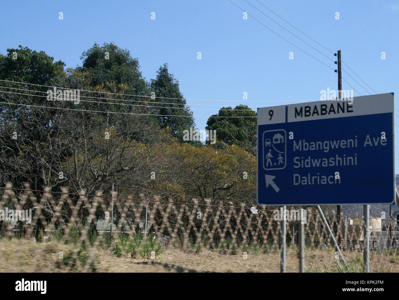African road sign directions signs fotografías e imágenes de alta