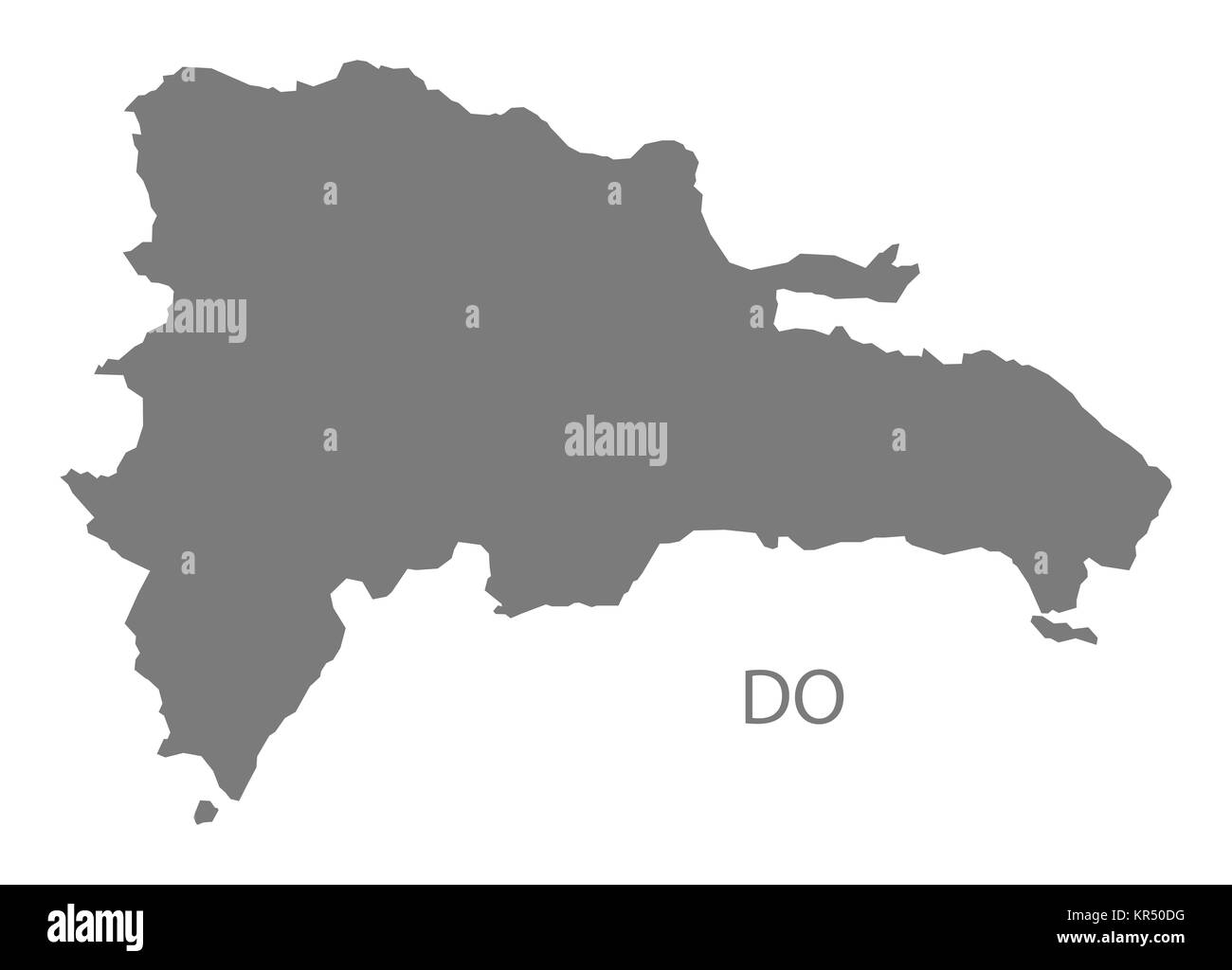 Mapa de república dominicana Imágenes recortadas de stock Alamy