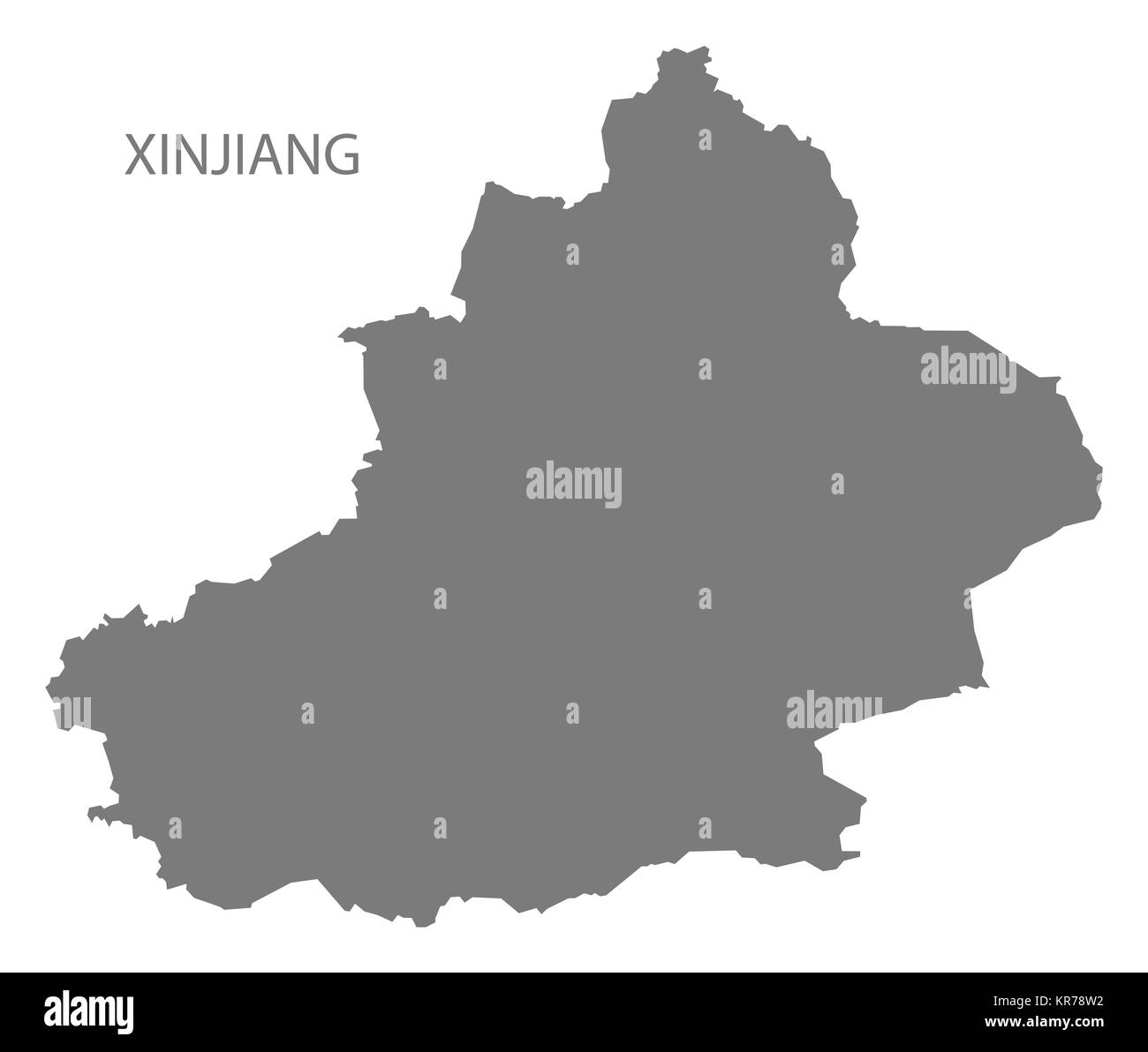 Map of xinjiang fotografías e imágenes de alta resolución Alamy