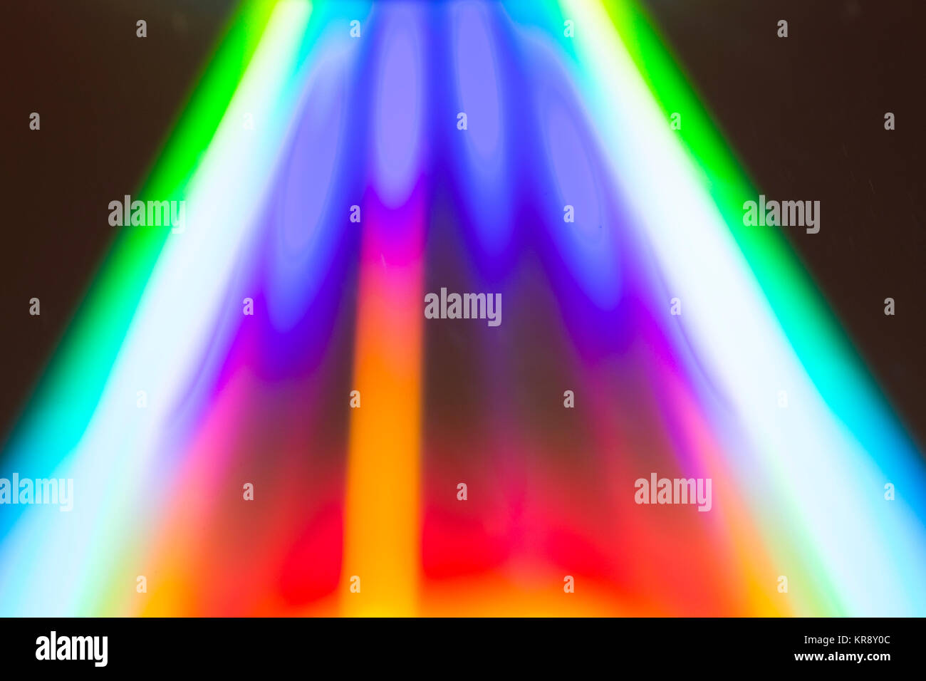 Resumen coloridos patrones de luz brillante Foto de stock