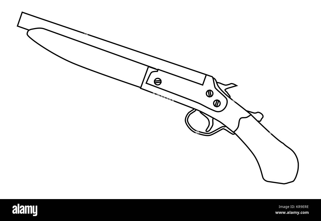 Escopeta de calibre 12 Imágenes de stock en blanco y negro - Alamy