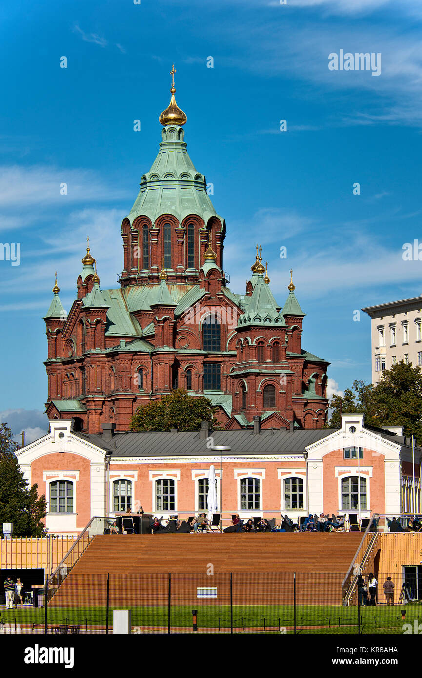 Uspenski-Catedral Foto de stock