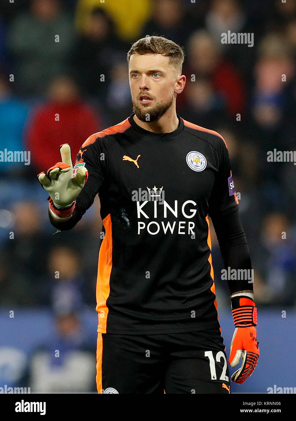 El Leicester City portero Ben Hamer durante el carabao en cuartos de ... El Leicester City portero Ben Hamer durante el carabao en cuartos de ...