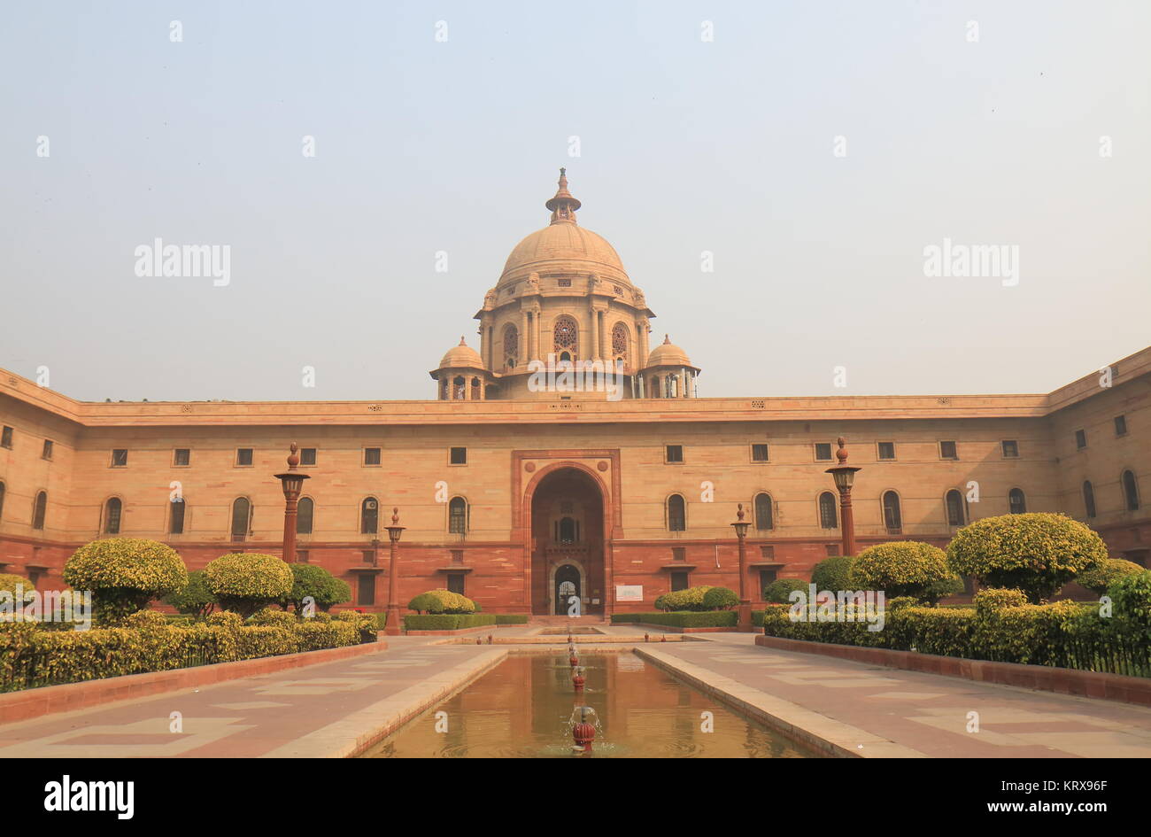 Gobierno indio Ministerio del Interior Oficina en Nueva Delhi, India Foto de stock