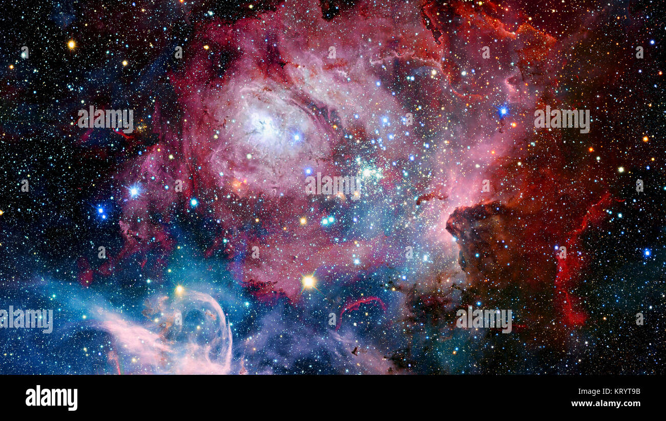 Campo de estrellas de fondo en alta definición. Los elementos de esta  imagen proporcionada por la NASA Fotografía de stock - Alamy