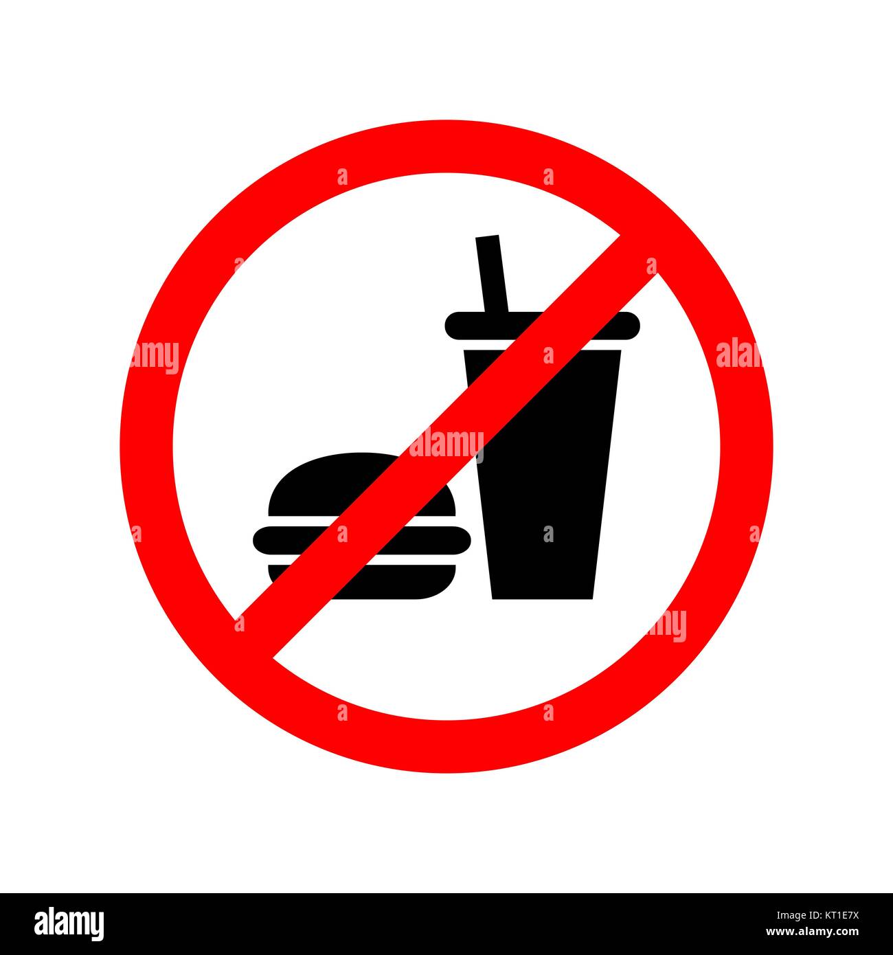No food sign fotografías e imágenes de alta resolución - Alamy