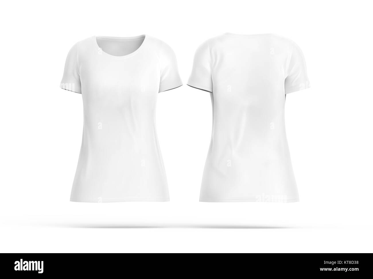 T shirt template set front back on Imágenes recortadas de stock - Página 2  - Alamy
