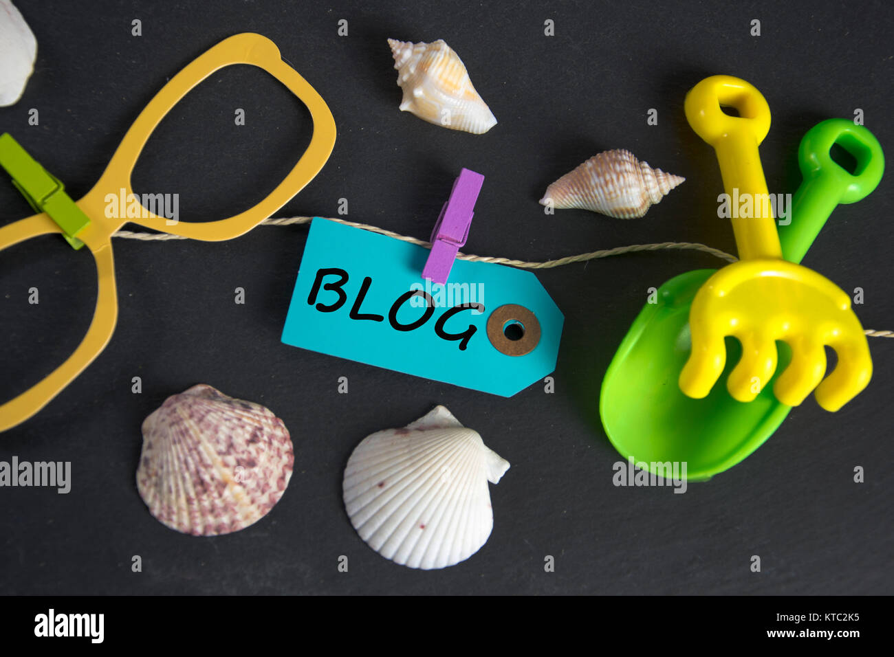 Symbolfoto für einen Reiseblog Foto de stock