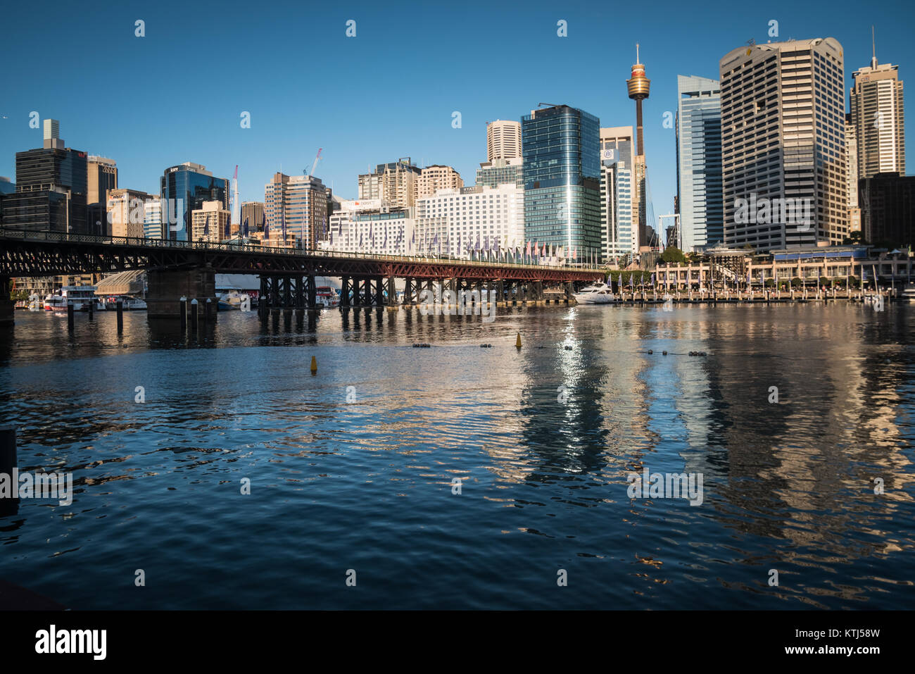 Sydney darling harbour. Foto de stock