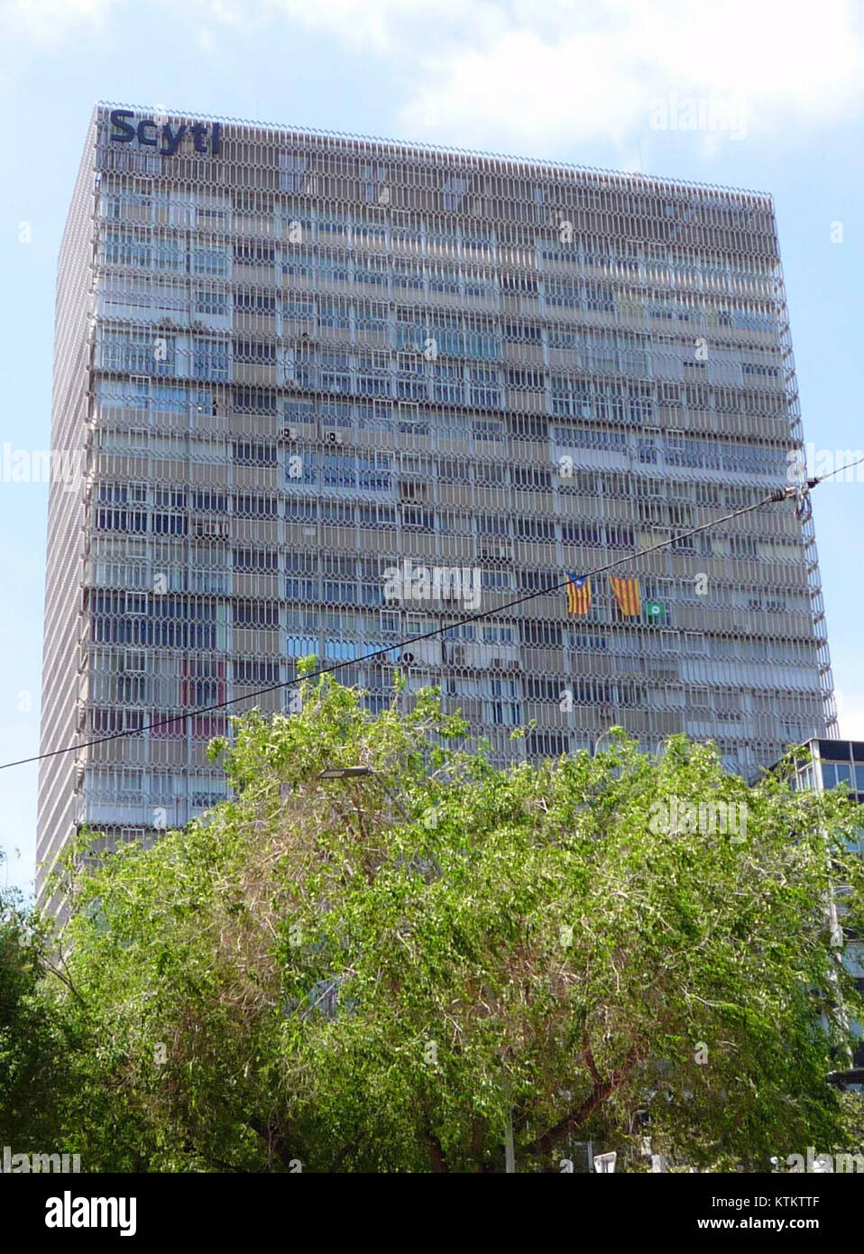 Barcelona Edifici Acesa 1 Foto de stock