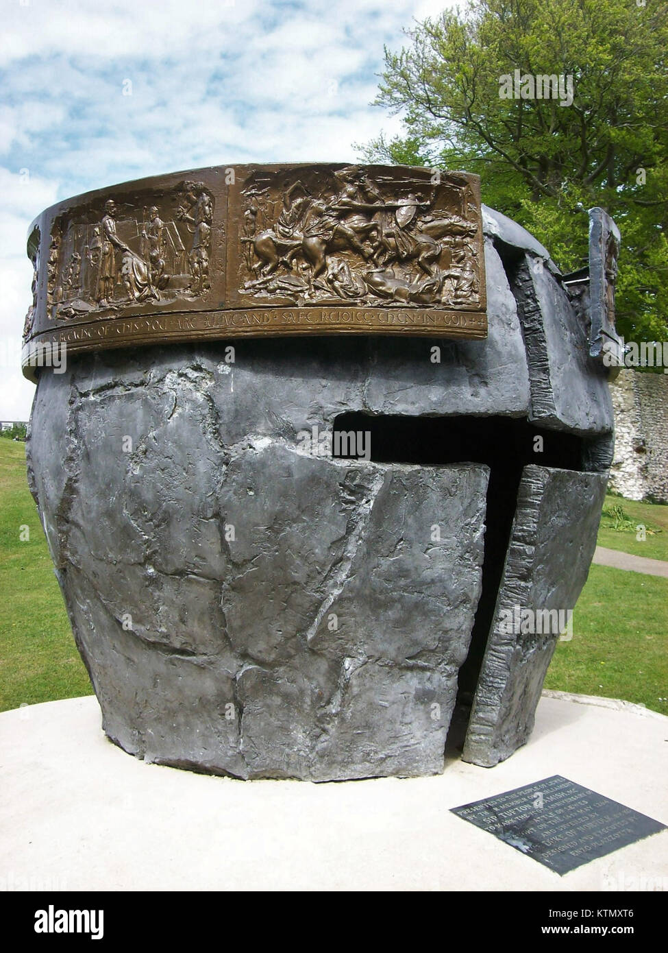 Batalla de Lewes Memorial 1 Fotografía de stock Alamy