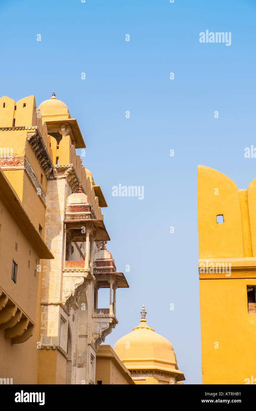 Fuerte Amber, ( Fuerte Amer) , Jaipur, Rajasthan, India Foto de stock