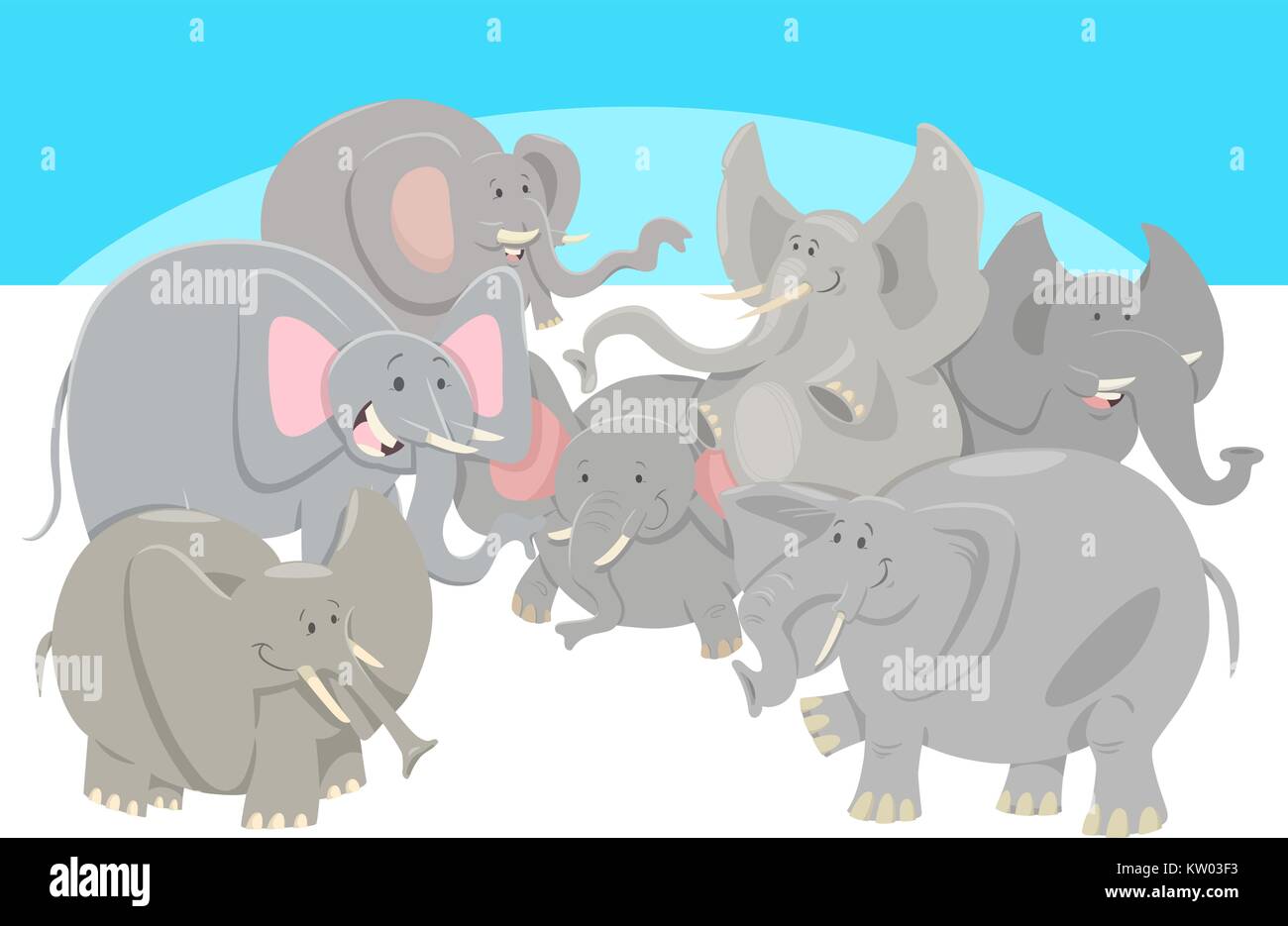 Featured image of post Imagenes De Elefantes Animados Elefante de dibujos animados dibujo para colorear