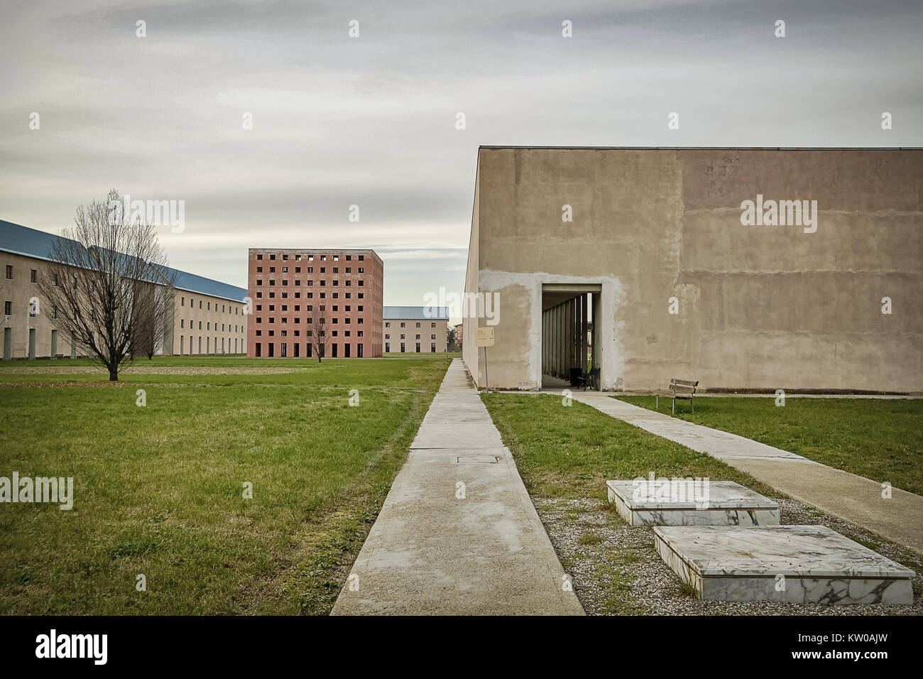 San Cataldo cementerio Fotografía de stock Alamy