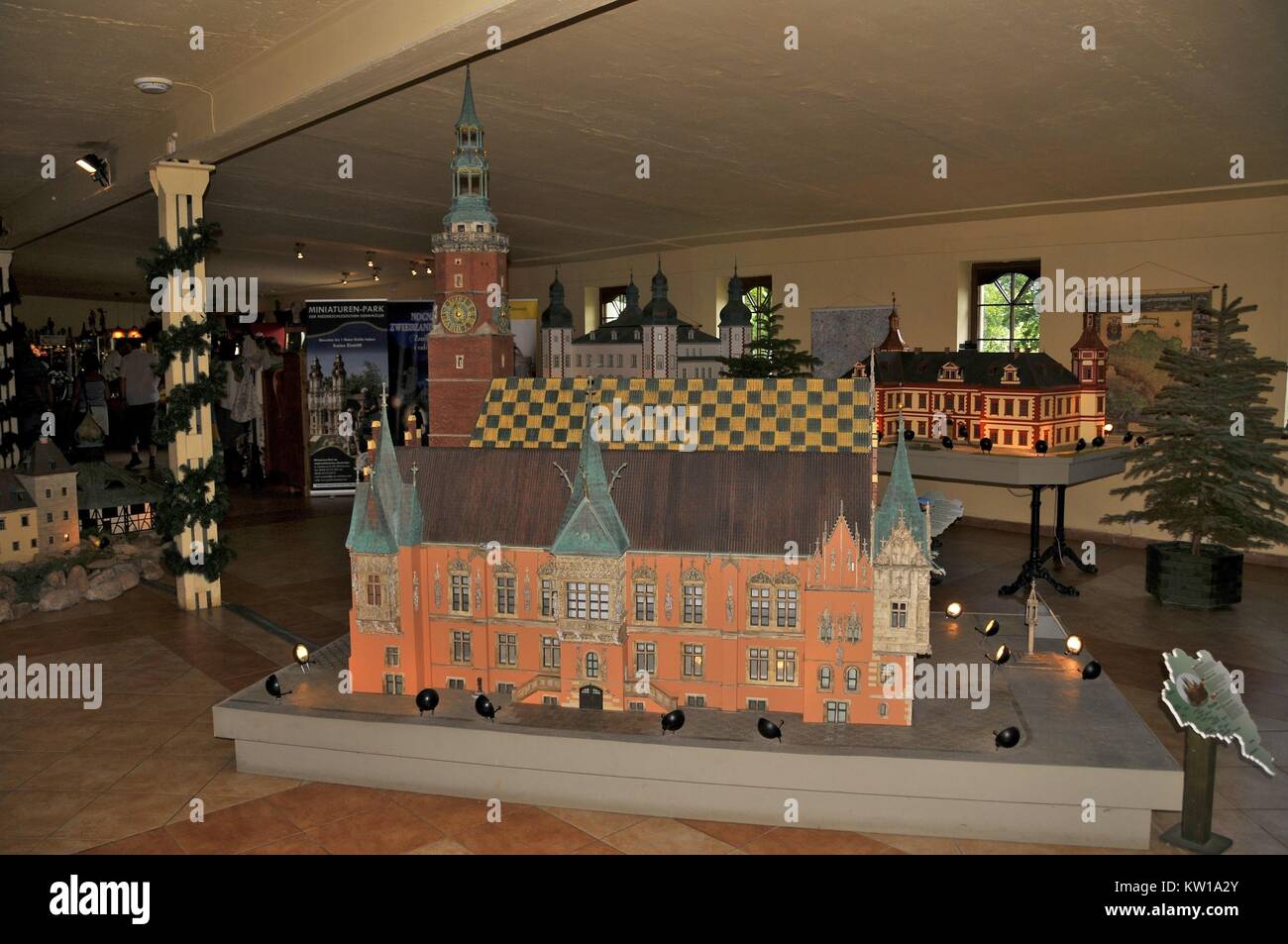 Parque de Miniaturas de Baja Silesia monumentos. Kowary, Voivodato de