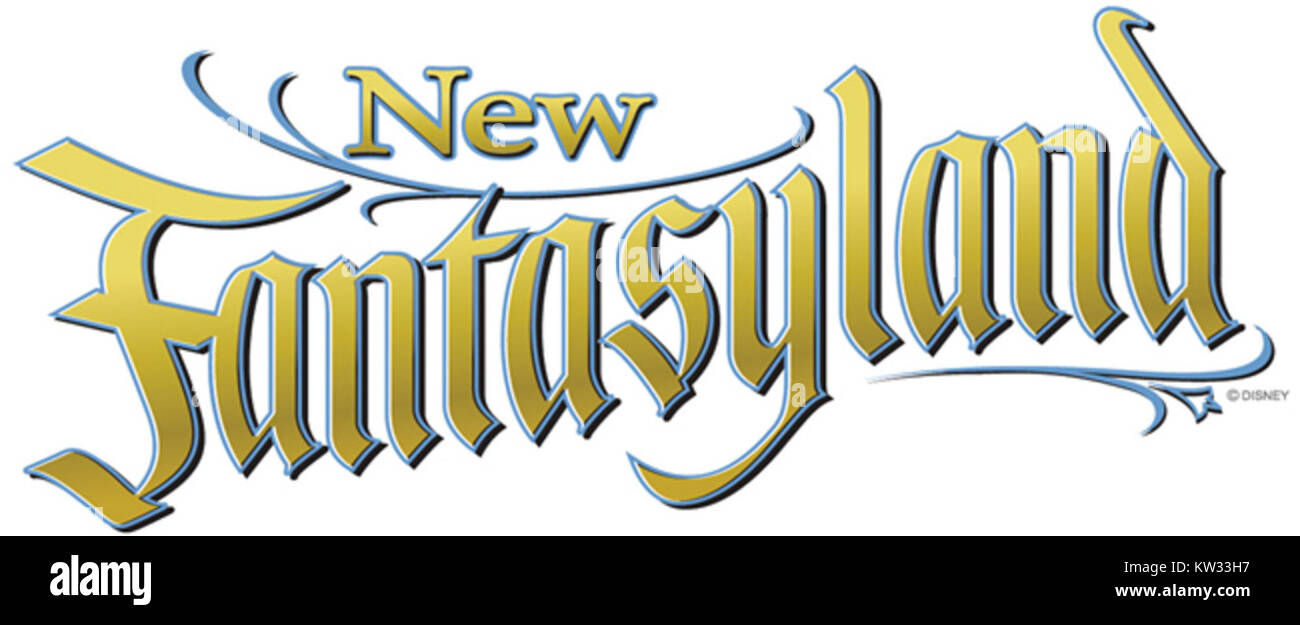 Wdw Fantasilandia Nuevo Logo Fotografia De Stock Alamy