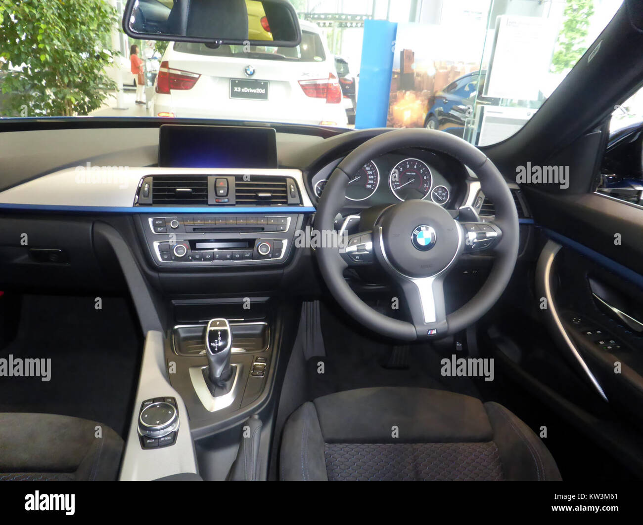 Bmw 3i M Granturismo Sport F34 El Interior Fotografia De Stock Alamy