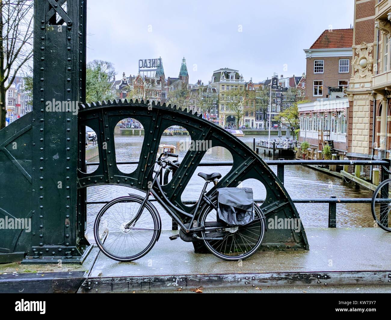 Amsterdam, placer sobre ruedas Foto de stock