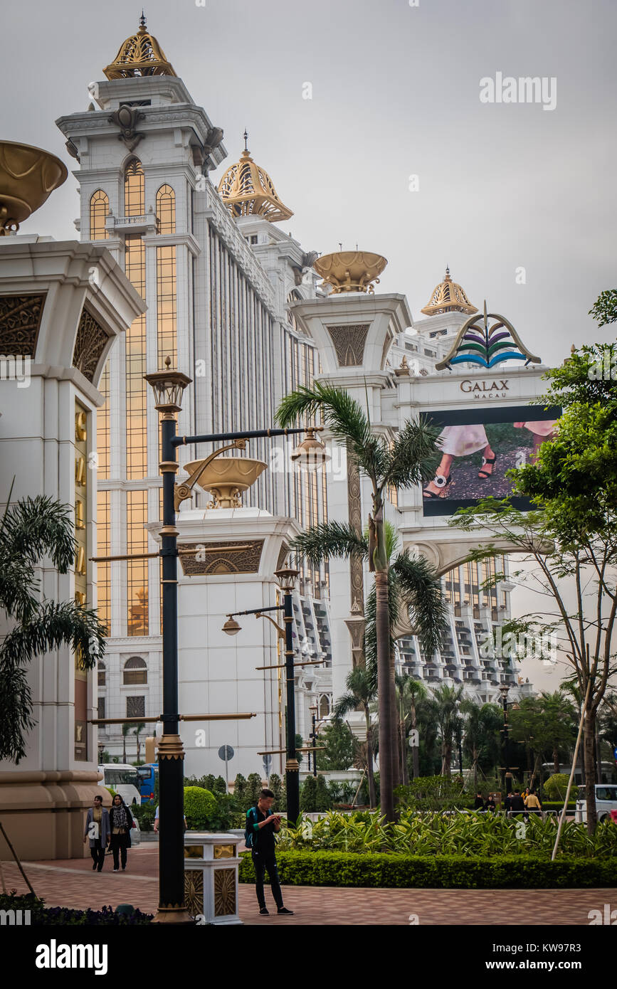 Macao Galaxy Hotel and Resort Foto de stock