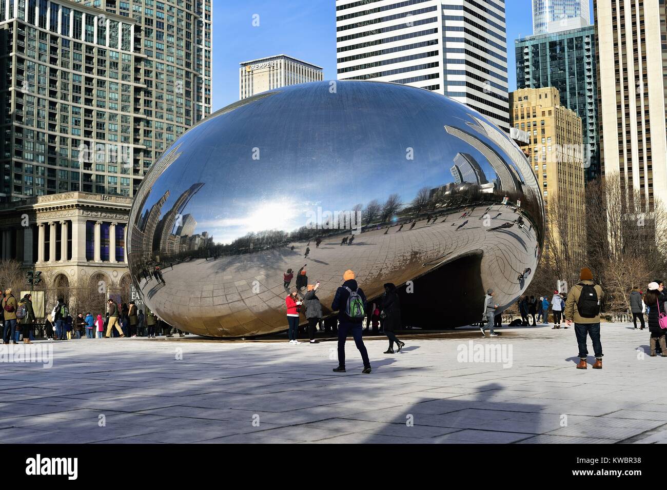 Millenium Park Chicago Fotos e Imágenes de stock Alamy