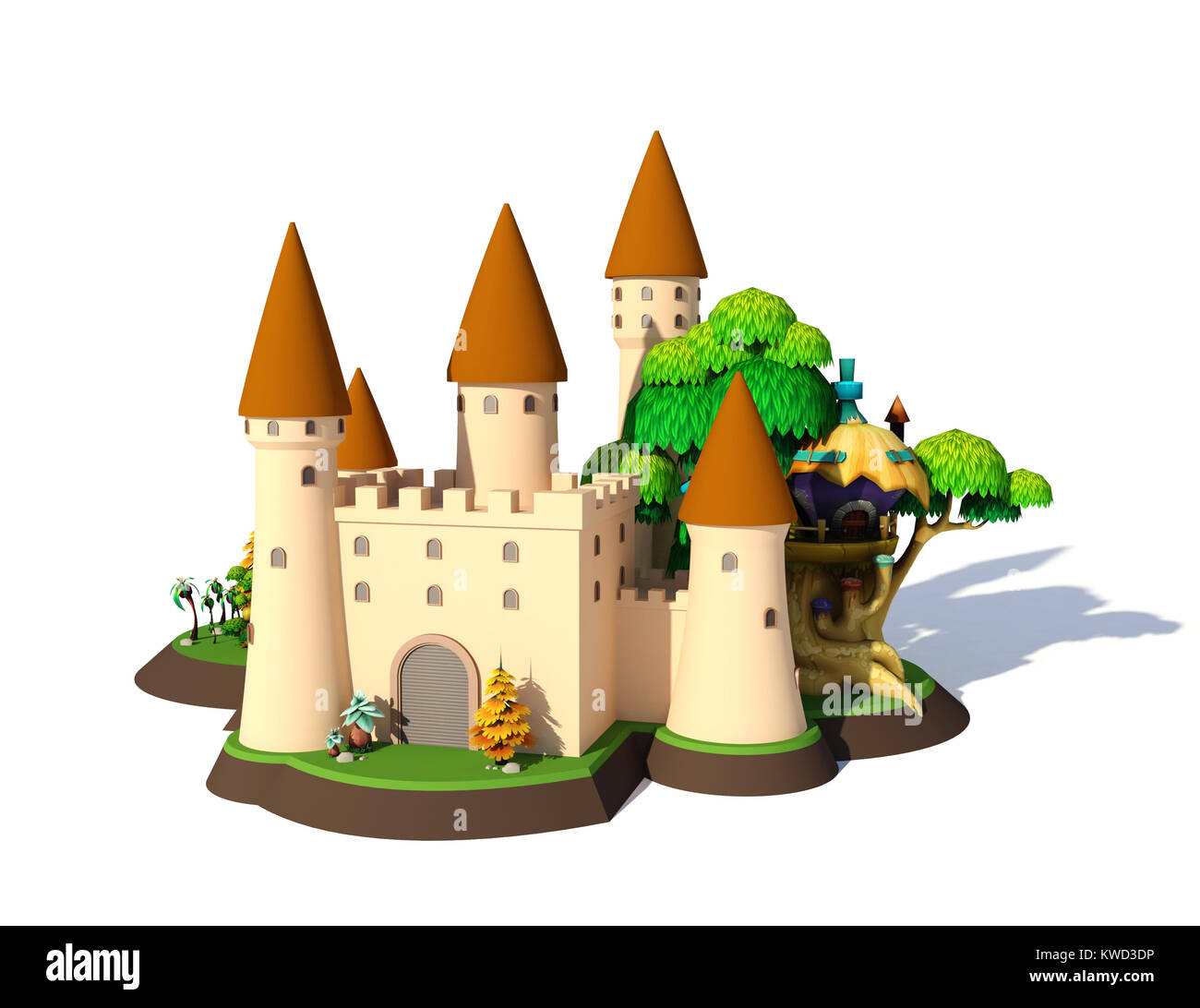 Castillo de dibujos animados fotografías e imágenes de alta resolución -  Alamy