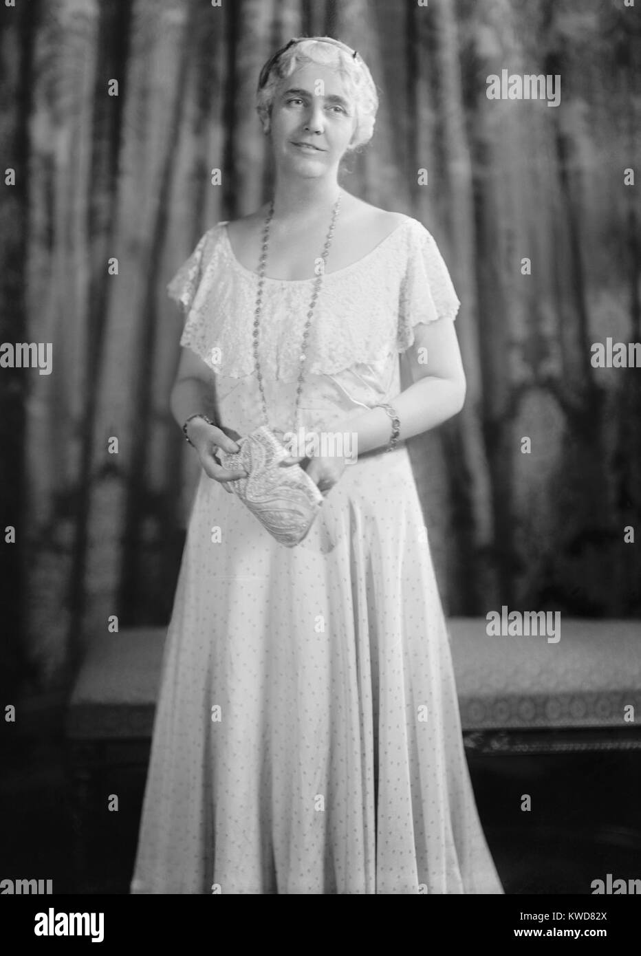 La Primera Dama Lou Hoover, ca. 1928-1932. (BSLOC 2015 16 56) Foto de stock