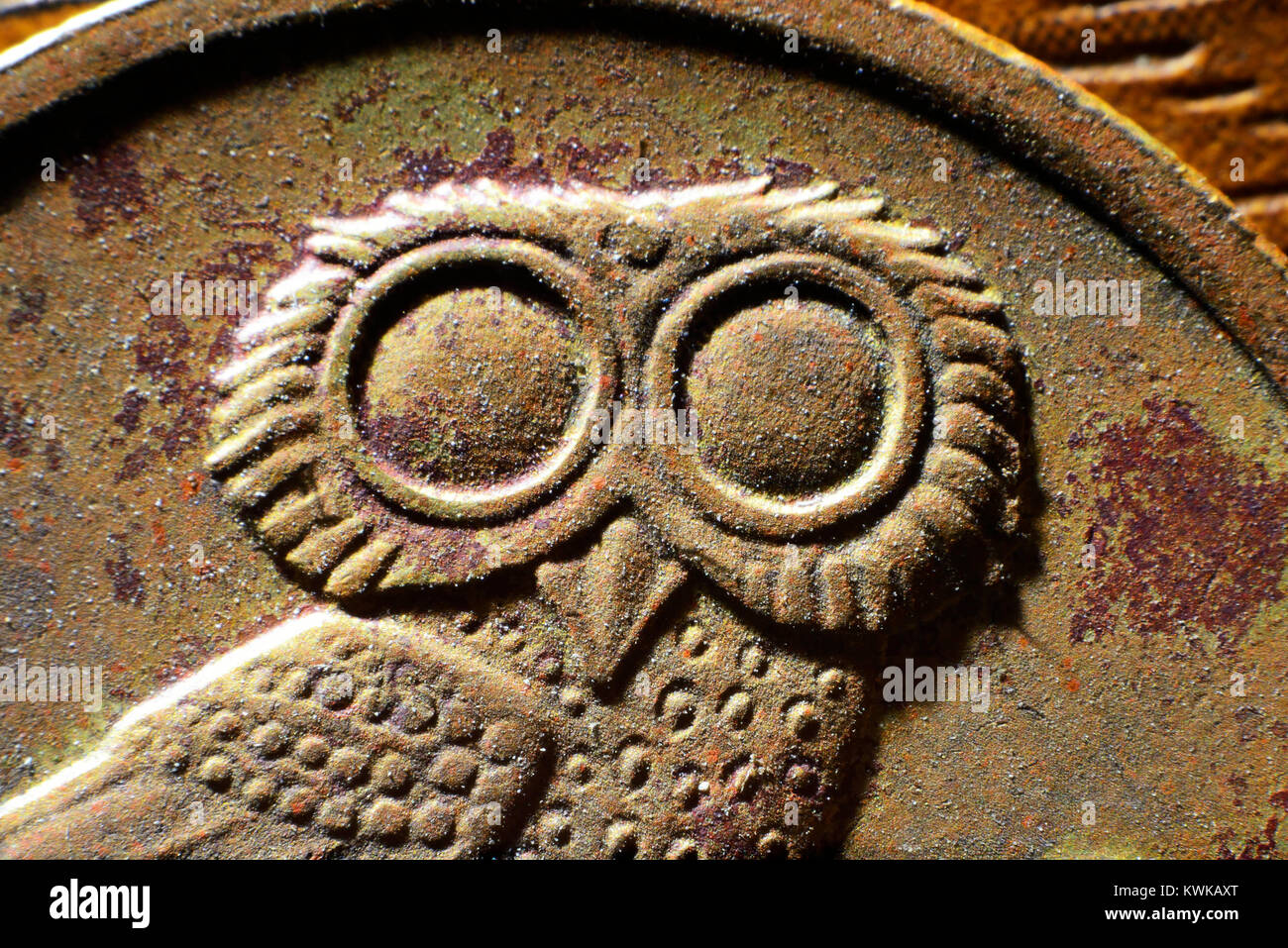 Griego, Griechische Drachme drachm Foto de stock