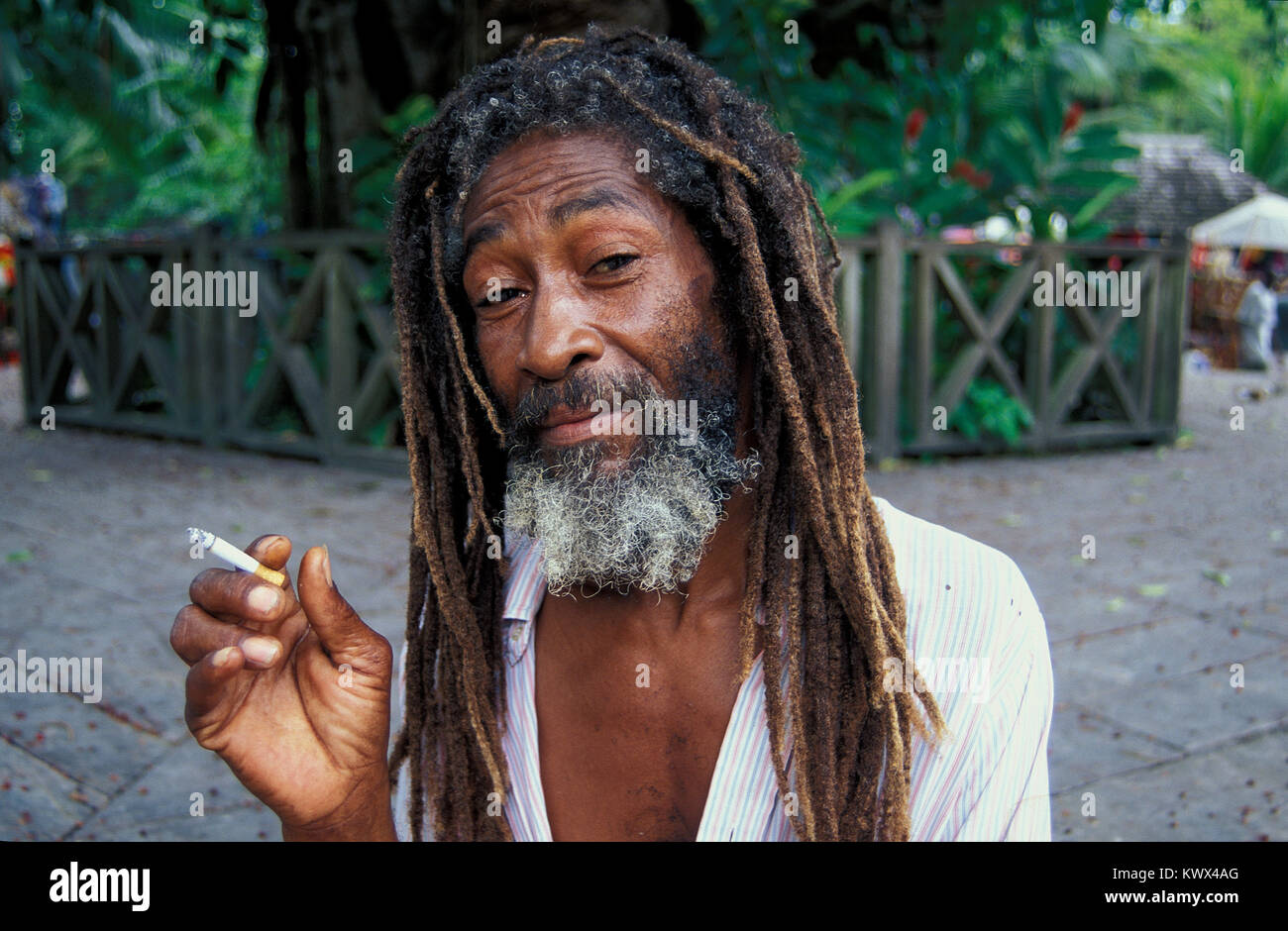 Rastafari, JAMAICA Foto de stock
