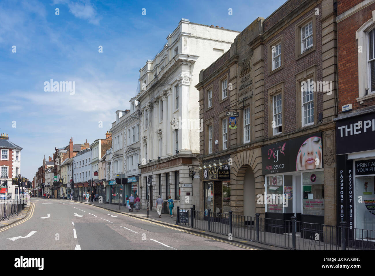 High Street, Bedford, Bedfordshire, Inglaterra, Reino Unido Fotografía
