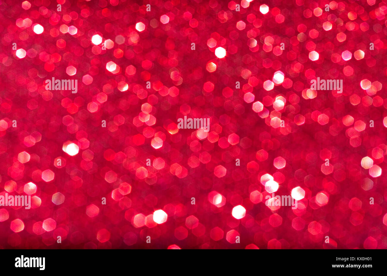 Bokeh glitter rojo Foto de stock