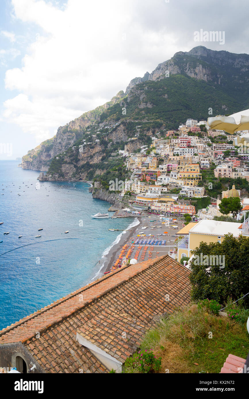Costa de Amalfi en Italia Foto de stock