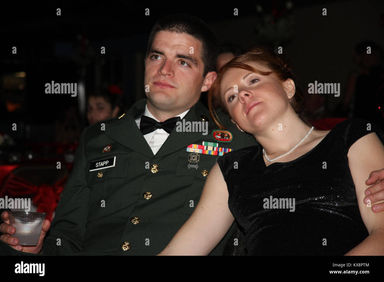 Buenos tiempos todo en Utah la bola militar anual por PFC. Nicolas
