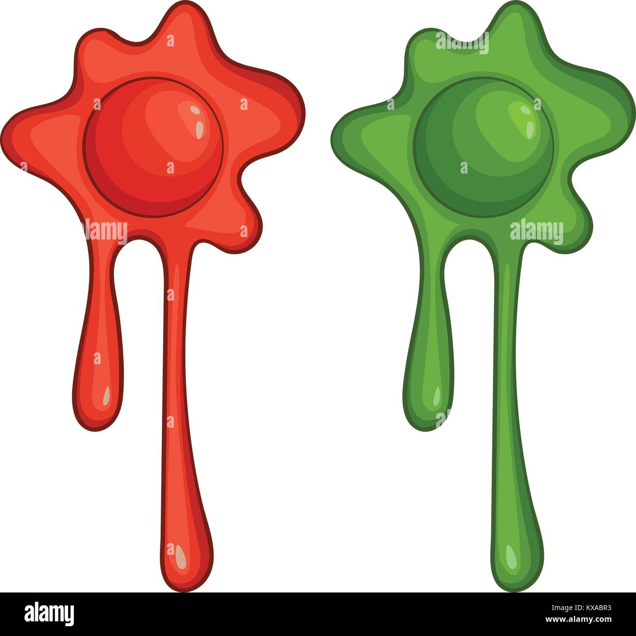 dibujos animados de slime