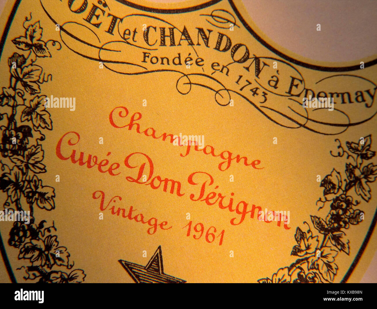 dom perignon 1961
