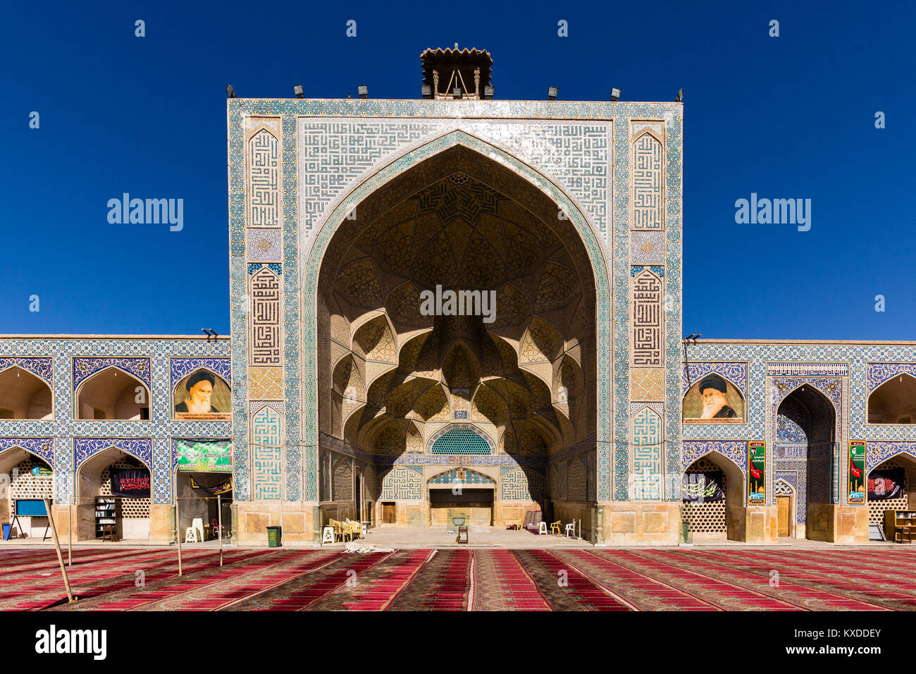 Masjed-e o Mezquita Jameh Jameh,Eshahan,Irán Foto de stock