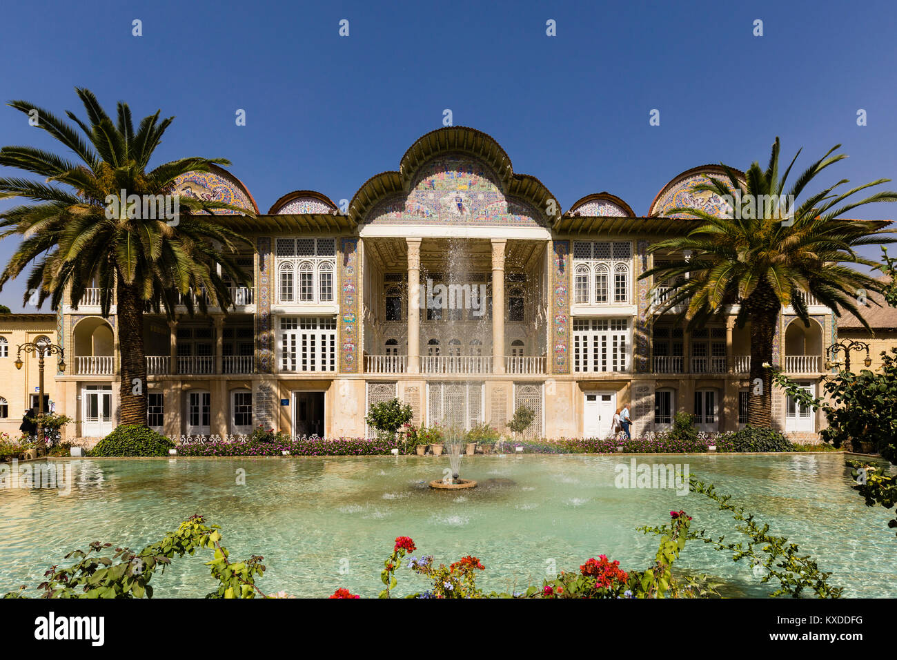 Bagh-e Eram,Eram Jardín o huerto del paraíso,en Shiraz, Irán Foto de stock