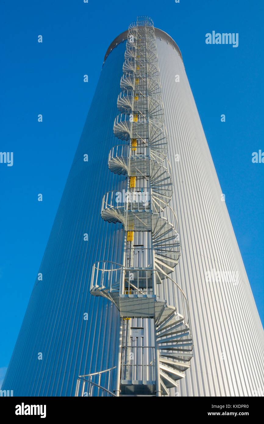 Depósito acumulador de agua dulce Ystad, Suecia Foto de stock