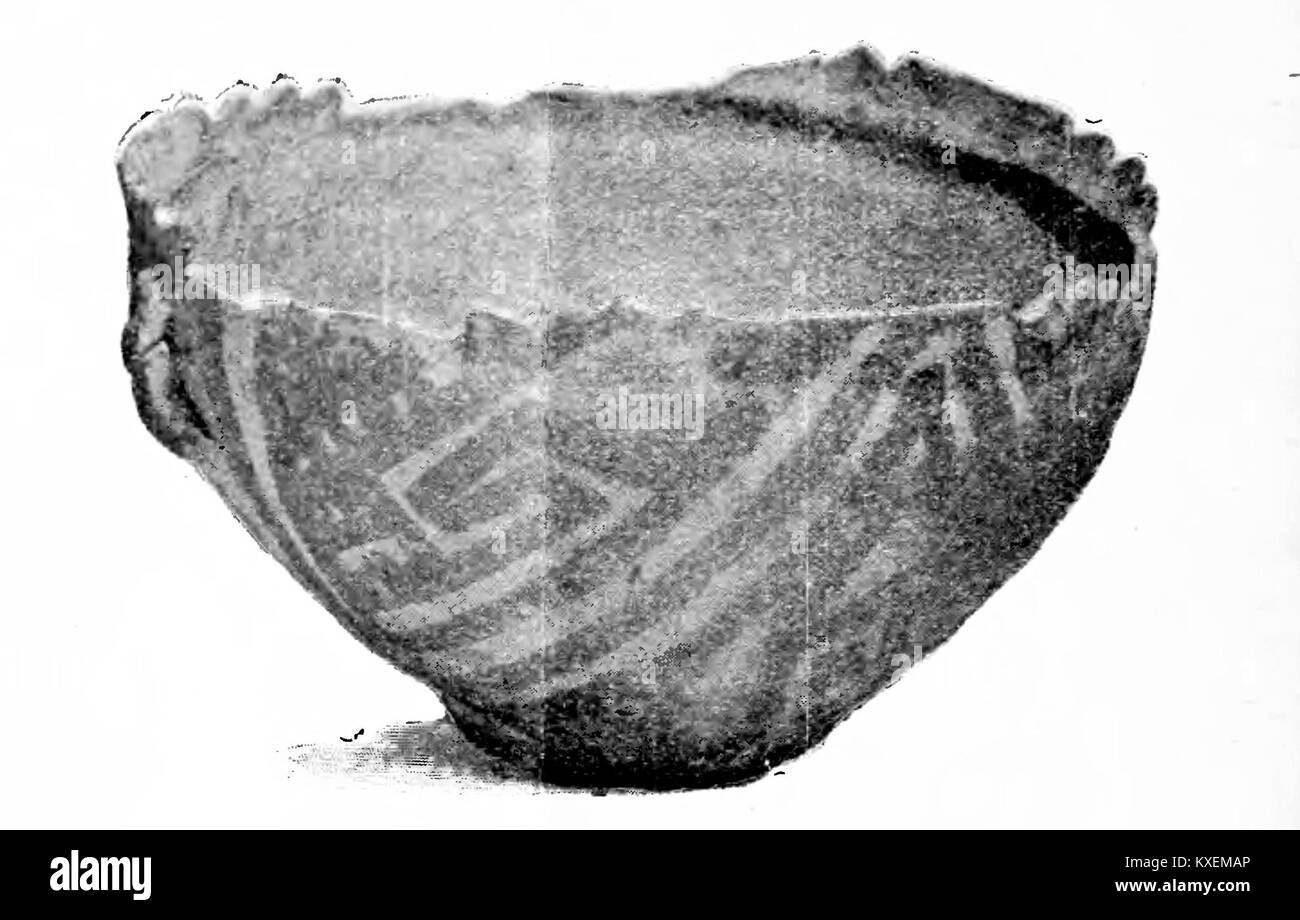 Algunos vasos ceremoniales de la región calchaquí - Fig. 1 Foto de stock