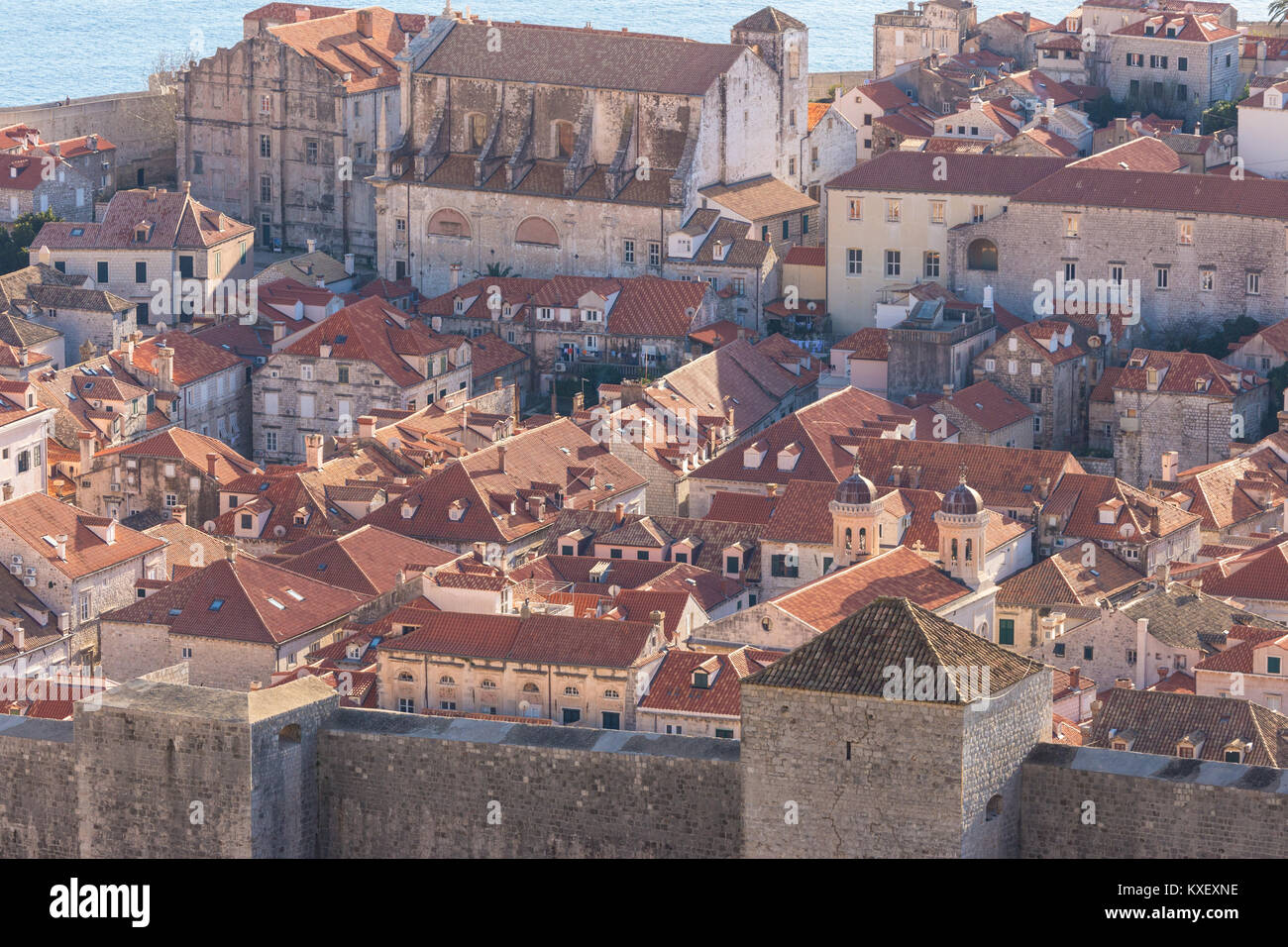 Dubrovnik, la perla del Adriático, en Croacia Fotografía de stock - Alamy